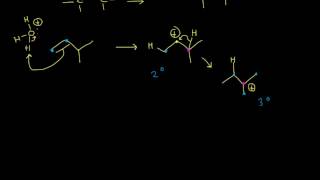 Hydration  Alkenes and Alkynes  Organic chemistry  Khan Academy [upl. by Mobley654]