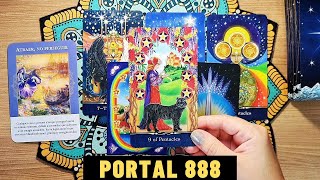 TAROT Portal 888  Properidade e Abundância em sua Vida  Tarot Responde [upl. by Stasny]