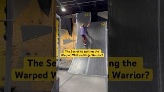 HOW TO GET THE WARPED WALL ON NINJA WARRIOR shorts youtubeshorts [upl. by Munafo]