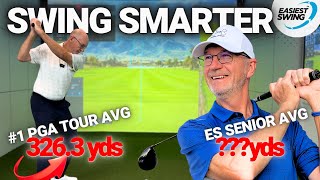 Ease vs Power Effortless Senior Golf Swing That Packs a PUNCH [upl. by Anitnamaid]