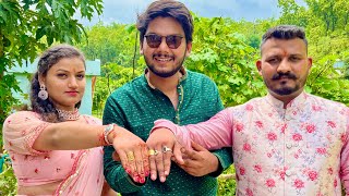 कुँवारे जेठ ने करी छोटे भाई की सगाई 😍 Garhwali Engagement Vlog  Suyash Aswal [upl. by Nareik]