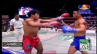 Bayon Khmer boxing Keo Rumchong vs Vung Noy 2 REMATCH 67kg 12062013 [upl. by Hassi]