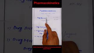 pharmacokinetics pharmacology  Drug absorption Drug distribution  Drug metabolism  excretion [upl. by Ananna]