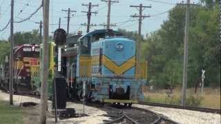 Illinois Railway Museums Parade of Power Saturday July 21 2012 [upl. by Eseer]