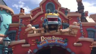 Roger Rabbits Cartoon Spin  Tokyo Disneyland  Full Ride [upl. by Audri]