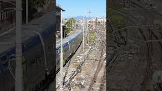 Regionale Vivalto trenitalia per Civitavecchia appena partito da Roma Tuscolana [upl. by Lancelle]