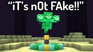 The Most HILARIOUS FAKE Minecraft Speedruns EVER [upl. by Hurff]