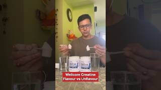 Wellcore Creatine Monohydrate Flavour amp Unflavour creatine supplements corefitlab shorts viral [upl. by Pansir260]