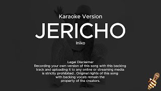 Iniko  Jericho Karaoke Version [upl. by Manella]