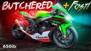 My BUTCHERED 2021 Kawasaki ZX10R IS THE FASTEST BIKE IN TOWN [upl. by Henriette]