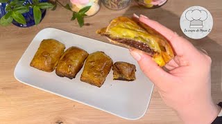 PAIN AU CHOCOLAT RAPIDE à base de feuilles de riz sans gluten sans beurre vraiment trop bon [upl. by Meedan]