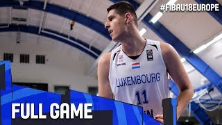 Albania v Luxembourg  Full Game  FIBA U18 European Championship 2017  DIV B [upl. by Arni781]