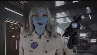 ASMR Alien TSA Agent scifi roleplay [upl. by Ailicec]