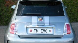 ABARTH 695 Tributo Ferrari Grigio Titanio N007 By FM EVOLUZIONE [upl. by Thay]