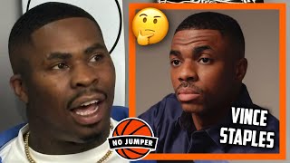 DW Flame Explains Why Vince Staples Refuses To Come To No Jumper [upl. by Almap]