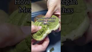 How to make Vegan Conchas  Part 2 veganbaking veganrecipes conchas [upl. by Nwahsat66]