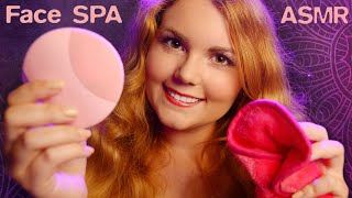 ASMR  Verwöhnende Gesichtsbehandlung für dich Wellness Spa Roleplay [upl. by Ilenay755]