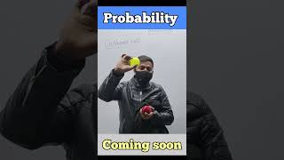 Probability class 10th One Shot coming soon  Class 10th probabilityshorts viral [upl. by Wilda495]