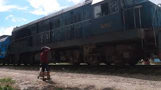 Loc DF7GC 52552 en el ex 14 GuantánamoLa Habana entrando al Puente Negro [upl. by Nyleak]