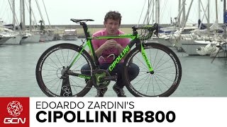 Edoardo Zardinis Cipollini RB800  Giro DItalia 2015 [upl. by Lliw]