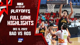 Bay Area vs Rain or Shine QF highlights  Honda S47 PBA Commissioners Cup 2022  Dec 9 2022 [upl. by Sitrik]