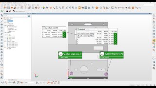 Datum target area By Polyworks Software [upl. by Mickelson]