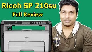 Ricoh SP 210su Laser Printer from AMAZON  Print Test Xerox Test Scan Test Review  TechnoSajid [upl. by Karly]