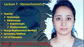 Stereochemistry  Topicity Homotopic Enantiotopic Diastereotopic  CSIRNETGATEIITJAM [upl. by Helgeson388]