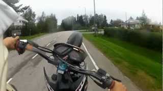 Gilera RCR 50 Wheelie [upl. by Aliahkim]