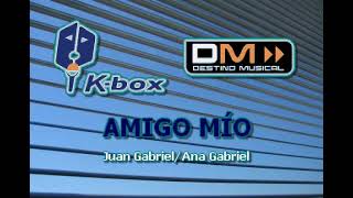 ANA GABRIEL AMIGO MIO KARAOKE [upl. by Evannia60]