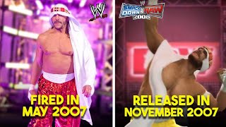 10 WWE Superstars Who Got FIRED But Still Made It Into The Game [upl. by Hairej684]