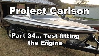 Project Carlson CVX18 Engine install [upl. by Lauryn]