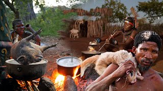 Unveiling The Hadzabe Tribe Masterful African Hunters Catching And Cooking Prey  Full Documentary [upl. by Averat]