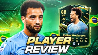 5⭐5⭐ 88 EVOLUTIONS FELIPE ANDERSON PLAYER REVIEW  FC 24 Ultimate Team [upl. by Bronson]