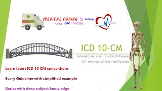 ICD 10 CM Conventions Lecture 4 [upl. by Hairahcaz]