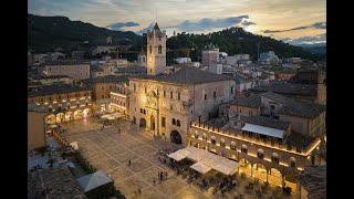 A new lighting project for Ascoli Piceno [upl. by Carlynne712]