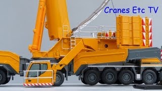 NZG Liebherr LTM 1120091 Mobile Crane Part 2 by Cranes Etc TV [upl. by Willner755]