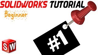 SolidWorks Beginner Tutorial 1 Interface Add ins New Part Options  Units [upl. by Asilak]