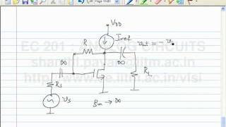 Lecture 22  The transimpedance amplifier [upl. by Malinde959]