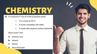 22 A compound Y has all of the properties below [upl. by Ahsea294]