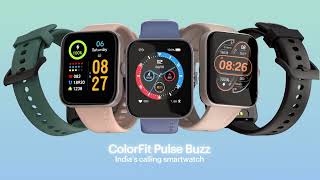 Noise ColorFit Pulse Buzz  Indias Calling Smartwatch  Official Launch Video [upl. by Nnywg61]