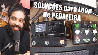 Loop De Efeitos De Pedaleira muda o Som dos PEDAIS HX STOMP muda o timbre dos pedais no LOOP [upl. by Ojeitak307]