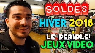 LES SOLDES DHIVER JEUX VIDEO 2018  Le Périple LIVE  3DS WII U Xbox One à Prix FOUS [upl. by Nolad584]