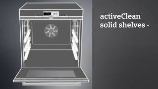 Oven Siemens met activeClean  reinigen system [upl. by Laohcin]