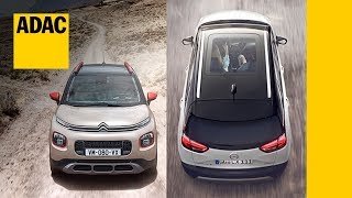 Citroen C3 Aircross gegen Opel Crossland X Ungleiche Konzernbrüder im MotorweltCheck [upl. by Enelhtak779]