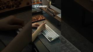 Unboxing and ASMR of YUNZII AL75 the creamiest keyboard keyboard asmr yunzii unboxing switch [upl. by Ocir]