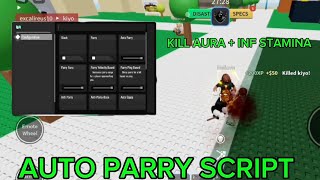 Combat Warriors Script  AUTO PARRY  INF STAMINA  2x DAMAGE  KILL AURA  ANTI PARRY BEST 🔥 [upl. by Lucius153]