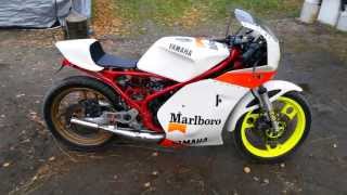 Yamaha rd 350 ypvs track 1984 [upl. by Basia393]