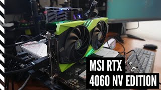 MSI RTX 4060 NV Edition vale la pena en 2024 [upl. by Aurora]