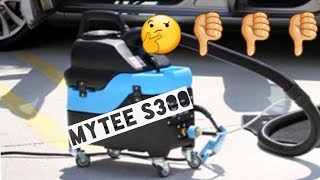 Mytee S300 Carpet Extractor Review amp Use [upl. by Neirb]